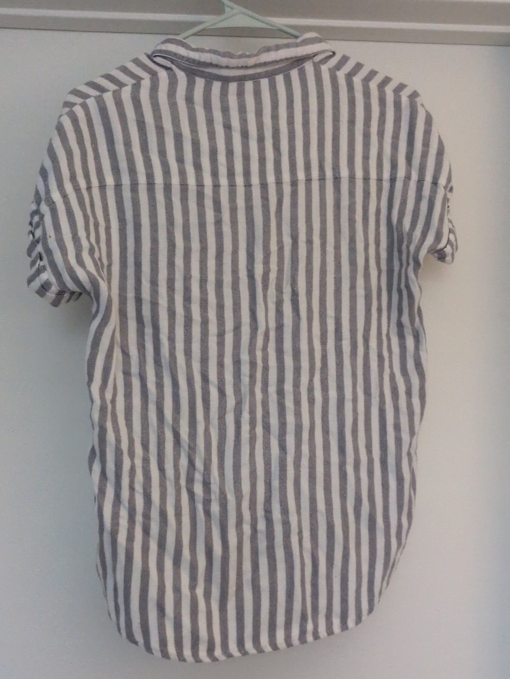 Striped Button Down Top - Picture 2 of 2